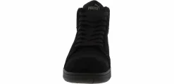 Safety Toe Athletics|Slip Resistant|PUMA Iconic Mid Men’s Composite Toe Work Shoe Black