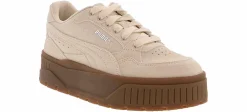 Athleisure & Casual|PUMA Karem II Idol SD Women’s Platform Court Sneaker Beige