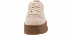 Athleisure & Casual|PUMA Karem II Idol SD Women’s Platform Court Sneaker Beige