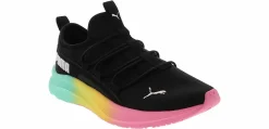 Athletic & Sneakers|Casual|PUMA One4all Fade Junior Girls’ (4-7) Athletic Shoe Black