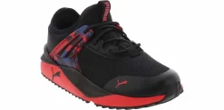 Athletics & Sneakers|PUMA Pacer Future Splatter Youth Boys’ (11-3) Running Shoe Black