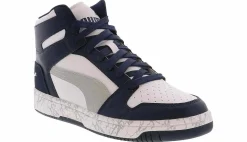 Athleisure & Casual|Basketball Shoes|PUMA Rebound Layup ATypical Men’s Hi-Top Basketball Sneaker Blue