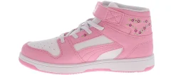 Athletic & Sneakers|PUMA Rebound Layup Blossom Youth Girls (11-3) Hi-Top Athletic Sneaker Pink