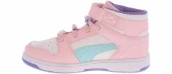 Athletic & Sneakers|PUMA Rebound Layup Friend Bracelet Youth Girls’ (11-3) Hi-Top Sneaker Pink