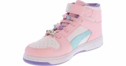 Athletic & Sneakers|PUMA Rebound Layup Friend Bracelet Youth Girls’ (11-3) Hi-Top Sneaker Pink