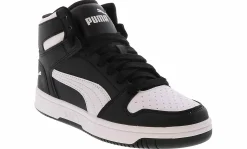 Athletics & Sneakers|PUMA Rebound Layup Junior Boys' (4-7) Hi-Top Sneaker Black