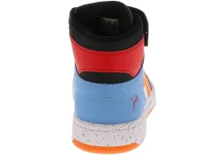 Athletics & Sneakers|PUMA Rebound Layup Light Speckle Youth Boys’ (11-3) Hi-Top Athletic Sneaker Black