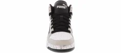 Athletics & Sneakers|PUMA Rebound Layup Marble Junior Boys’ (4-7) Hi-Top Athletic Sneaker Grey