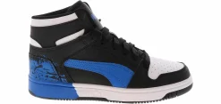 Athletics & Sneakers|PUMA Rebound Layup Scruff Junior Boys’ (4-7) Hi-Top Athletic Sneaker Black