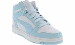 Walking Shoes|Athleisure & Casual|PUMA Rebound Layup Women’s Hi-Top Athletic Sneaker Blue