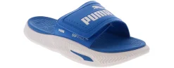 Slip-On|Slides|PUMA Softride 2.0 V Men's Athletic Slide Blue