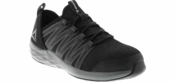 Safety Toe Athletics|Slip Resistant|REEBOK WORK Astroride Men's Steel Toe Work Shoe Black
