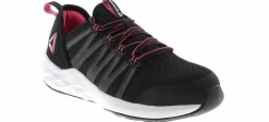 Slip Resistant|Electro Static Dissipative (Esd)|REEBOK WORK Astroride Women's Steel Toe Work Shoe Black