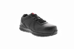 Safety Toe Athletics|Slip Resistant|REEBOK WORK Cross Trainer Men's Steel Toe Work Shoe Black