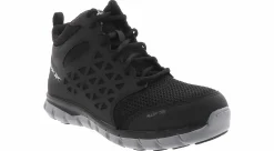 Slip Resistant|Safety Toe Athletics|REEBOK WORK Sublite Cushion Women's Alloy Toe Work Shoe Black