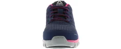 Safety Toe Athletics|Slip Resistant|REEBOK WORK Sublite Cushion Women's Alloy Toe Work Shoe Blue
