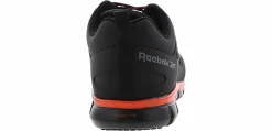 Safety Toe Athletics|Slip Resistant|REEBOK WORK Sublite Cushion Work Men's Composite Toe Work Shoe Black