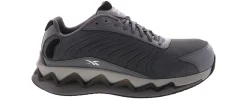 Comfort|Safety Toe Athletics|REEBOK WORK Zig Elusion Heritage Men’s Wide-Width Composite Toe Work Shoe Grey