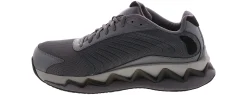 Comfort|Safety Toe Athletics|REEBOK WORK Zig Elusion Heritage Men’s Wide-Width Composite Toe Work Shoe Grey