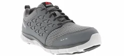Safety Toe Athletics|REEBOK WORK Reebook Work Sublite Cushion Men's Alloy Toe Work Sneaker Grey