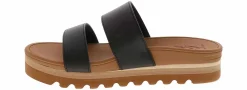 Comfort Sandals|REEF Banded Horizon Hi Women's Platform Sandal Black