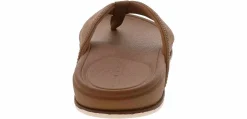 Comfort Sandals|Flip Flops|REEF Cushion Bronzer Tan Men's Comfort Sandal Brown