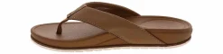 Comfort Sandals|Flip Flops|REEF Cushion Bronzer Tan Men's Comfort Sandal Brown