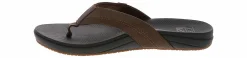 Comfort Sandals|Flip Flops|REEF Cushion Spring Men's Causal Sandal Brown