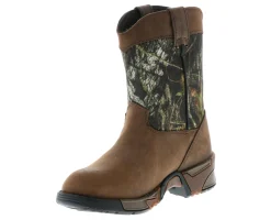 Boots|ROCKY Aztec (1-7) Boys' Western Boot Brown