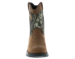 Boots|ROCKY Aztec (1-7) Boys' Western Boot Brown