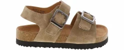 Sandals|SCOTT DAVID Lil Zachary Toddler Boys’ (5-10) Footbed Sandal Beige