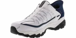 Running Shoes|Walking Shoes|SKECHERS After Burn Fit Men’s Extra Wide-Width Running Shoe White