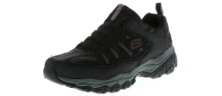 Running Shoes|Walking Shoes|SKECHERS After Burn M. Fit Wide-Width Men's Walking Shoe Black