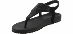 Comfort Sandals|Flat Sandals|SKECHERS Arch Fit Meditation Women’s Comfort Sandal Black
