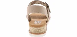 Comfort Sandals|Wedge & Platform Sandals|SKECHERS Bobs Desert Kiss Adobe Princess Women’s Wedge Sandal Beige