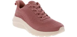 Running Shoes|Athleisure & Casual|SKECHERS Bobs Squad Waves Women’s Running Shoe Pink