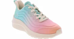 Walking Shoes|Athleisure & Casual|SKECHERS Bobs Squad Waves Brite On Women’s Walking Shoe Multicolor