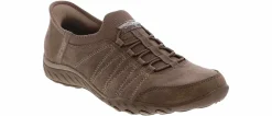 Comfort Shoes|Slip-On|SKECHERS Breathe Easy Women’s Slip-In Shoe Beige