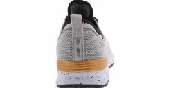 Safety Toe Athletics|Electro Static Dissipative (Esd)|SKECHERS Bulkin Balran Women’s Alloy Toe Work Shoe Grey