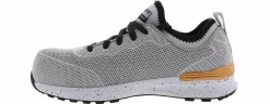 Safety Toe Athletics|Electro Static Dissipative (Esd)|SKECHERS Bulkin Balran Women’s Alloy Toe Work Shoe Grey