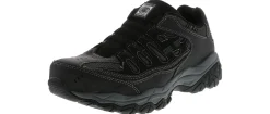 Safety Toe Athletics|SKECHERS Crankton Ebitt Men's Steel Toe Work Shoe Black