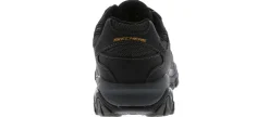 Safety Toe Athletics|SKECHERS Crankton Men's Steel Toe Work Shoe Black