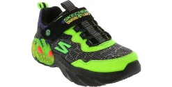 Athletics & Sneakers|SKECHERS Creature Lights Youth Boys’ (11-3) Running Shoe Black