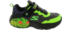 Athletics & Sneakers|SKECHERS Creature Lights Youth Boys’ (11-3) Running Shoe Black
