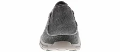 Canvas Shoes|Comfort Shoes|SKECHERS Creston Moseco Men's Casual Shoe Grey