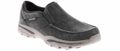 Canvas Shoes|Comfort Shoes|SKECHERS Creston Moseco Men's Casual Shoe Grey