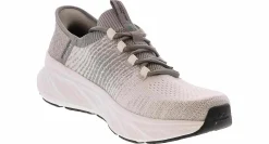 Running Shoes|Athleisure & Casual|SKECHERS Edgeride Slip-In Men’s Running Shoe Grey
