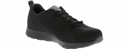 Slip Resistant|SKECHERS Ghenter Bronaugh Women's Slip Resistant Work Shoe Black