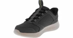 Athletics & Sneakers|SKECHERS Go Run 400 v2 Turbo-Brisk Youth Boys' (11-2) Running Shoe Grey