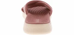 Comfort Sandals|SKECHERS Go Walk Flex Impressed Women's Slide Sandal Pink